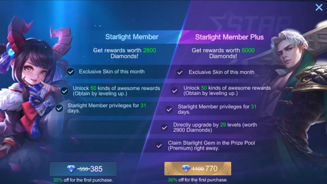Starlight Membership